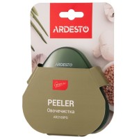 Овочечистка Ardesto Gemini, нержавіюча сталь, пластик, зелений (AR2169PG)