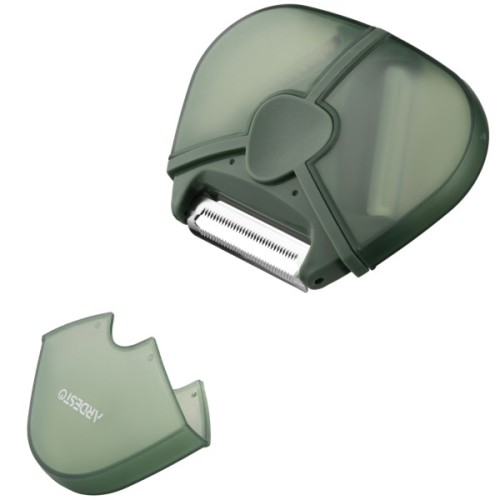 Овочечистка Ardesto Gemini, нержавіюча сталь, пластик, зелений (AR2169PG)