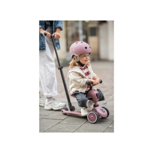 Самокат Scoot&Ride Highwaykick-1 Push and Go пастельно-бузкови (SR-240527-WILDBERRY)