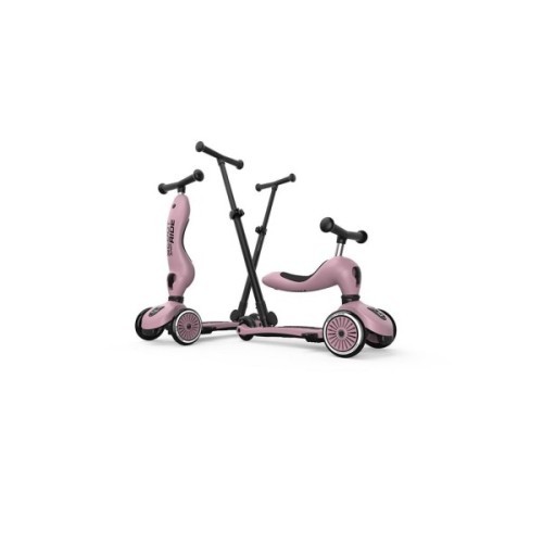 Самокат Scoot&Ride Highwaykick-1 Push and Go пастельно-бузкови (SR-240527-WILDBERRY)