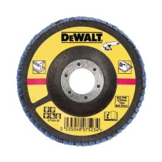Круг зачистний DeWALT пелюстковий, метал, 125x22.23 мм, G 80 мкм (DT3310)