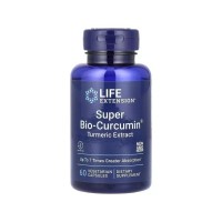 Вітамінно-мінеральний комплекс Life Extension Куркумін, 400 мг, Super Bio Curcumin, Turmeric Extract, 60 вегетаріанських (LEX-40706)
