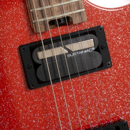 Електрогітара Cort MBM-2H Sustainiac (Red Sparkle)