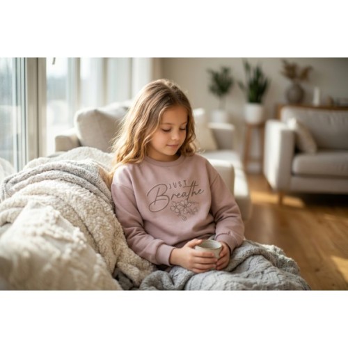 Кофта дитяча Breeze з квіткою (22228-146G-beige)
