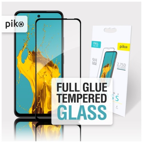 Скло захисне Piko Full Glue ESD Infinix Smart 10 Black (1283126628047)