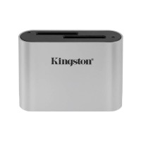 Зчитувач флеш-карт Kingston Workflow Dual-Slot SDHC/SDXC UHS-II (WFS-SD)