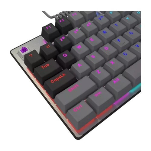 Клавіатура Lorgar Azar 514TKL RGB Mechanical USB UA Black/Grey (LRG-GK514TKL-BK-UA)
