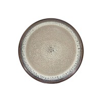 Тарілка Ardesto Bolzano, 20.3см, кераміка, чорно-коричневий (AR2920BB)