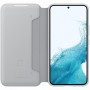 Чохол до мобільного телефона Samsung Smart LED View Cover Galaxy S22 Light Gray (EF-NS901PJEGRU)