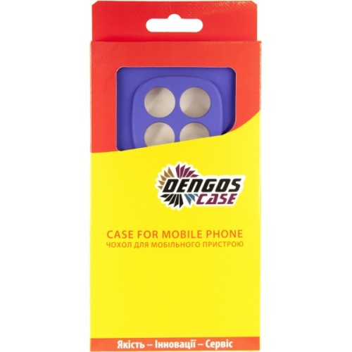 Чохол до мобільного телефона Dengos Carbon POCO X7 5G (Purple) (DG-TPU-CRBN-230)