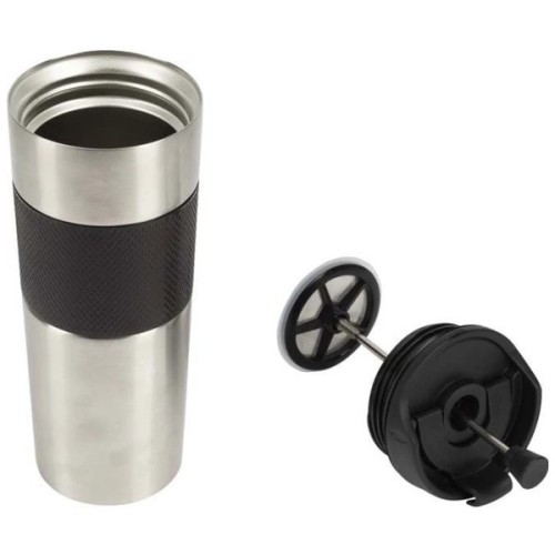 Термокружка Bergner Coffee & tea lovers 460 мл Black (BG-37789-BK)