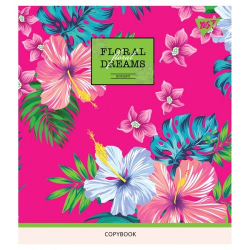 Зошит Yes А5 Tropical Paradise 18 аркушів клітинка (765197)