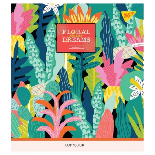 Зошит Yes А5 Tropical Paradise 18 аркушів клітинка (765197)