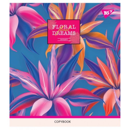 Зошит Yes А5 Tropical Paradise 18 аркушів клітинка (765197)