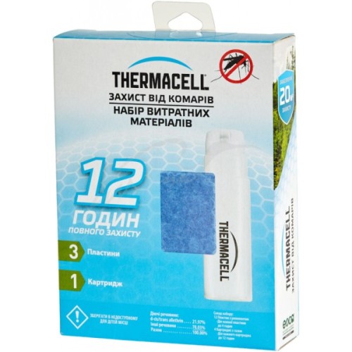 Пластини для фумігатора Thermacell R-1 Mosquito Repellent Refills 12 годин (1200.05.40)