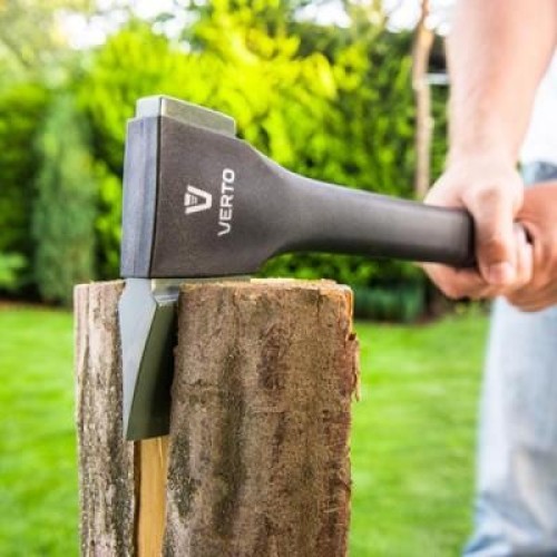 Сокира Verto 870 г, обух 540 г, рукоятка из стекловолокна, 17,5" (05G101)