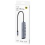 Концентратор Cudy USB-C 5-in-1 1xHDMI 4K + 1xUSB-C PD100W + 1xUSB 3.0 5Gbps + 2xUSB 2.0 (UH405)