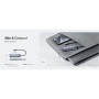 Концентратор Cudy USB-C 5-in-1 1xHDMI 4K + 1xUSB-C PD100W + 1xUSB 3.0 5Gbps + 2xUSB 2.0 (UH405)