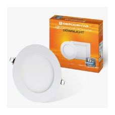 Світильник точковий Євросвітло LED-R-120-6 6400К