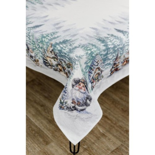 Скатертина Прованс гобеленова Казкові гноми 135х220 см (038449)