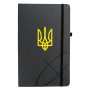 Ручка кулькова Parker IM 17 UKRAINE Black GT BP Тризуб + блокнот Parker + подар.упаковка GIFT24 (22032b24_T001y)