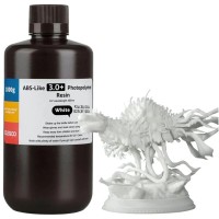 Фотополімерна смола ELEGOO Resin, ABS-like 3.0 plus 1кг, white (50.103.0242)