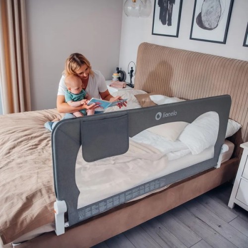 Захисний бар'єр для дітей Lionelo Hanna BEIGE MELANGE (LO-HANNA BEIGE MELANGE)