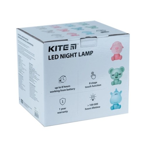 Нічник Kite Світильник LED з акумулятором Unicorn, зелений (K24-491-1-4)