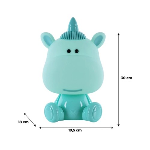 Нічник Kite Світильник LED з акумулятором Unicorn, зелений (K24-491-1-4)