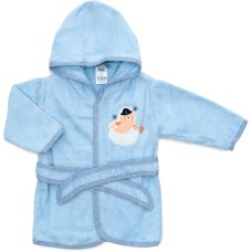 Халат дитячий Bimini махровий (66189-86-blue)