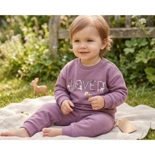 Спортивний костюм дитячий Soft Kids LOVED (111-86G-lilac)