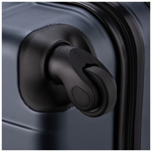 Валіза Wenger Amplar, велика, пластик, 4 колеса, синя (653141)