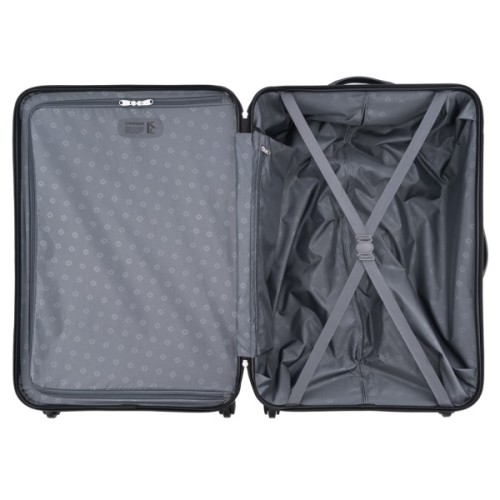 Валіза Wenger Amplar, велика, пластик, 4 колеса, синя (653141)