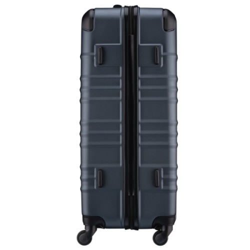 Валіза Wenger Amplar, велика, пластик, 4 колеса, синя (653141)