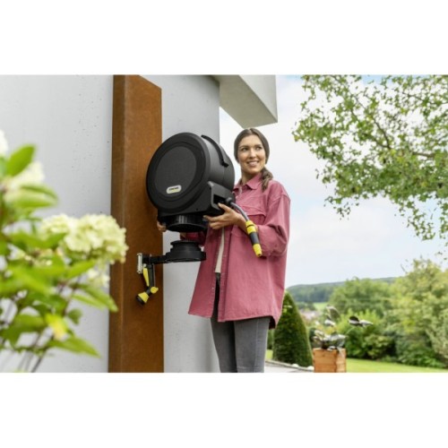 Шланг для поливу Karcher на автоматичній катушці HBX 4.15 Automatic 15м, 1/2” 7.57кг (2.645-377.0)