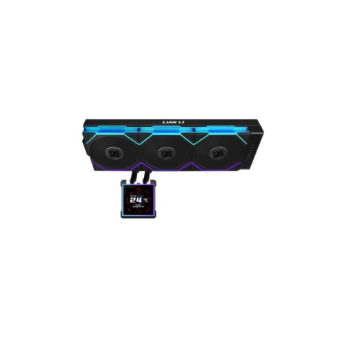Система рідинного охолодження Lian Li HydroShift II LCD-S 360CL Black (G89.GHS2LCDS36CB.00)