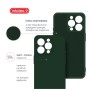 Чохол до мобільного телефона Intaleo SoftShell Apple iPhone 16 Pro Max Dark Green (1283126609336)