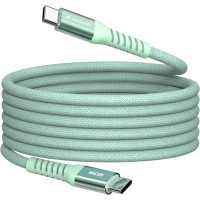 Дата кабель USB-C to USB-C 1.2m Magnetic 60W green Verbatim (31864)