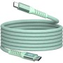 Дата кабель USB-C to USB-C 1.2m Magnetic 60W green Verbatim (31864)