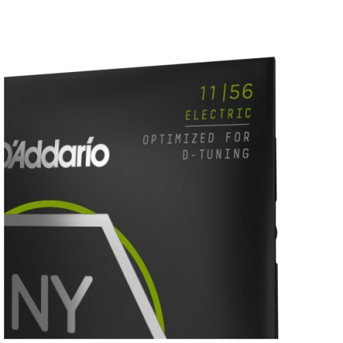 Струни для гітари D'Addario NYXL Medium Top / Extra-Heavy Bottom (11-56) (NYXL1156)