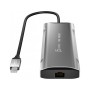 Порт-реплікатор J5create Dock-Station USB-C 10Gbps, 7-in-1 (хаб/HDMI/PD/картридер) (JCD393-N)