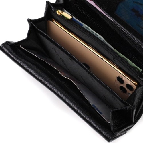 Гаманець Tony Bellucci З натуральної шкіри Чорний (21961)