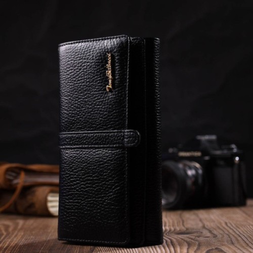 Гаманець Tony Bellucci З натуральної шкіри Чорний (21961)