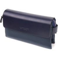 Сумка Canpellini З натуральної шкіри Синя (21565)