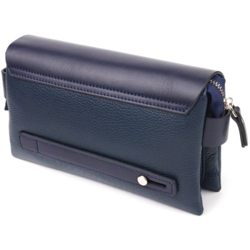 Сумка Canpellini З натуральної шкіри Синя (21565)