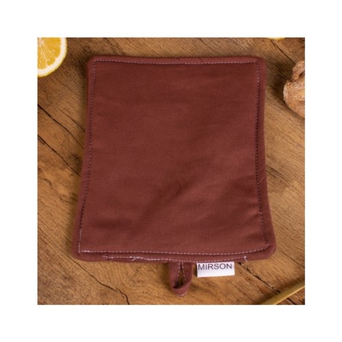 Кухонна прихватка MirSon Бязь 19-1217 Chocolate perla (2200006753742)