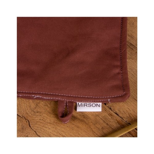 Кухонна прихватка MirSon Бязь 19-1217 Chocolate perla (2200006753742)