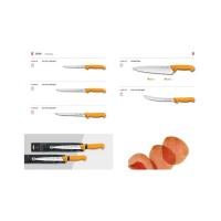 Кухонний ніж Victorinox Swibo Fish Filleting Flexible 20 см Yellow (5.8449.20)