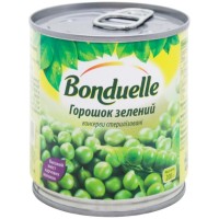 Овочева консервація Bonduelle Горошок зелений консервований 200 г (3083680538404)