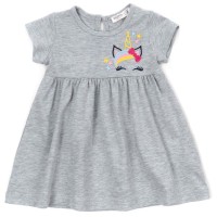 Плаття дитяче Breeze з єдинорогом (16991-86G-gray)